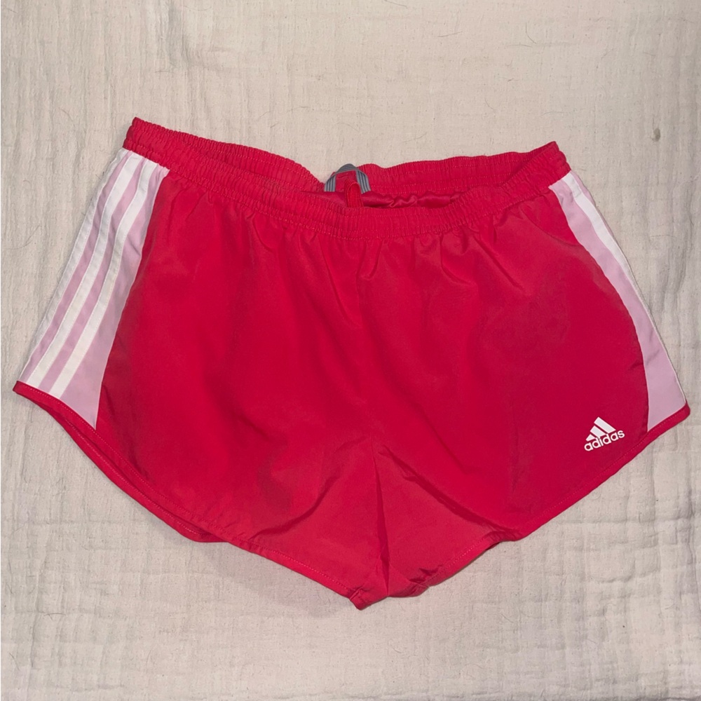Adidas Red Athletic Shorts